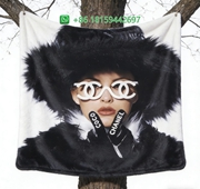 Chanel Throw Blankets